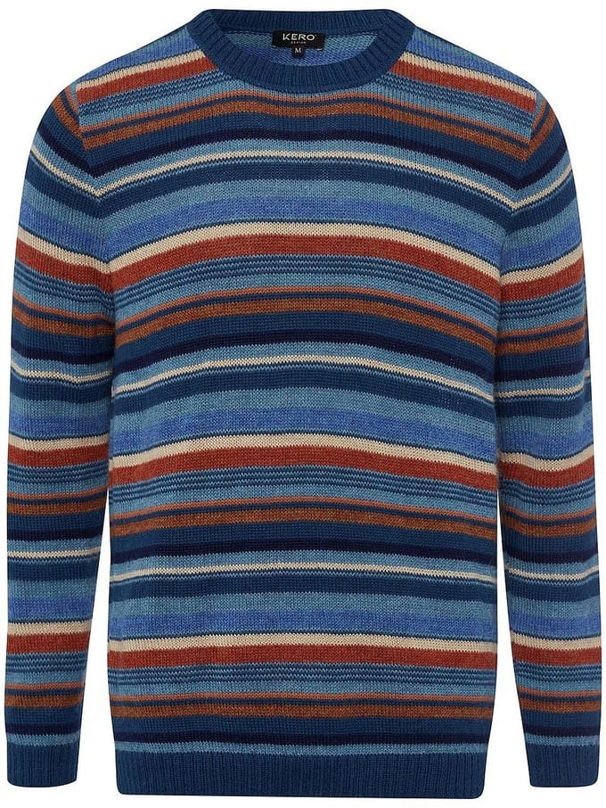 Trui alpaca Van Louis Sayn blauw
