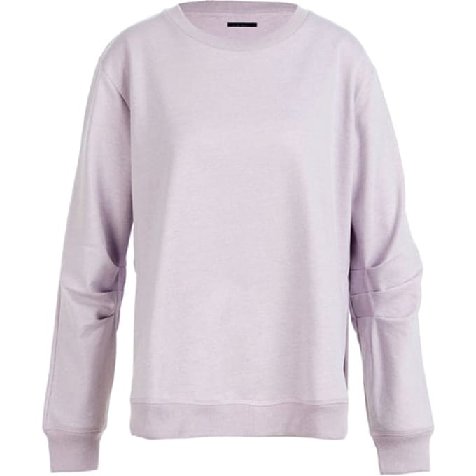 River Woods Crew Neck Fleece Ls + Deco Purple Maat: M | Sweaters Outlet | Dames | Paars
