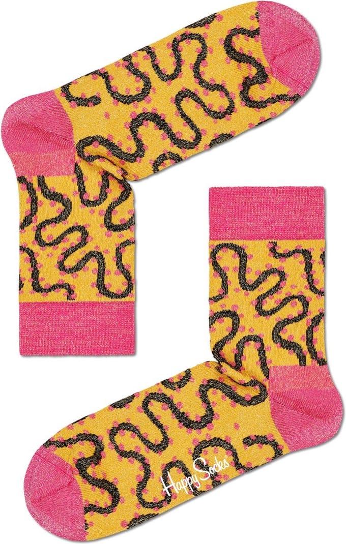 Happy Socks Wiggle Sock - unisex sokken - Unisex - Maat: 36 - 40