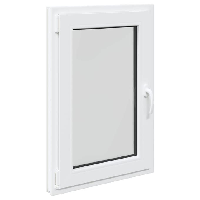 vidaXL - Kleur - binnenkant - kelderraam - Wit - RISOR - 60 - x - 100 - cm