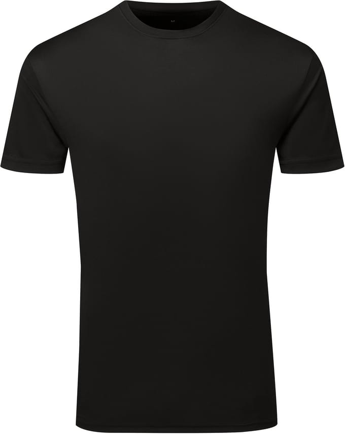 TriDri Men´s Textured Recycled T-Shirt TR503 - Black - S