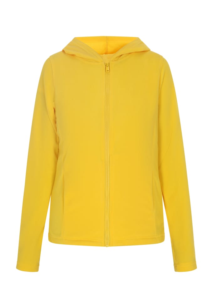 Mymo Fleece jas Dames geel