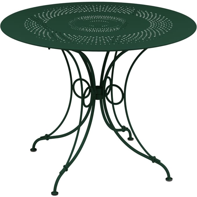 Fermob 1900 tafel - 02 cedergroen - Ø 96