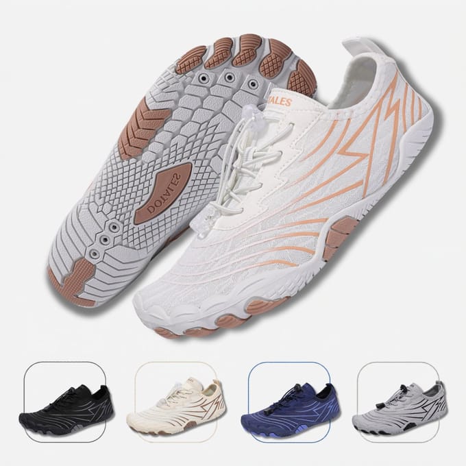 DOTALES - FlowStep barefoot schoenen Weiss 42