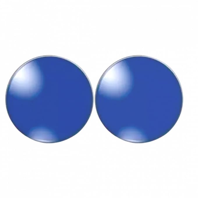 Clipoorbellen Bowien 2 cm blauw