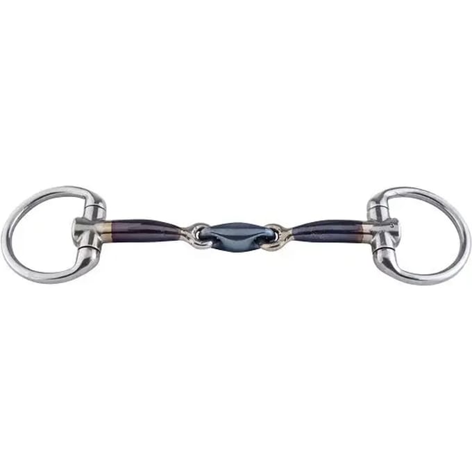 Olijfbit voor paarden Trust Sweet Iron Eggbutt Bradoon Eliptical 12