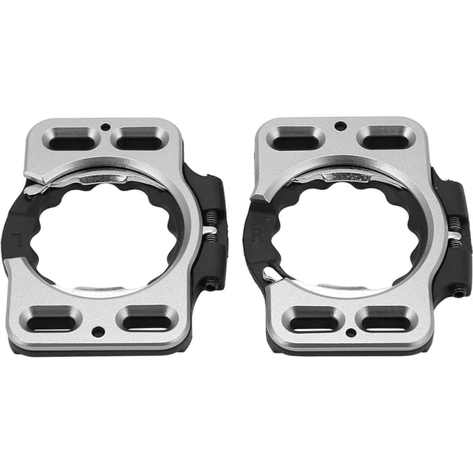 1 Paire Adaptateur Convertisseur de Cale de Chaussures de Cyclisme à Démontage Rapide Pour SpeedPlay Zero white