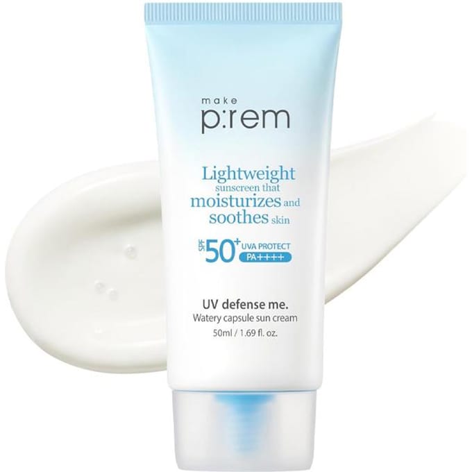 make p:rem - UV Defense Me. Watery Capsule Sun Cream 50ml