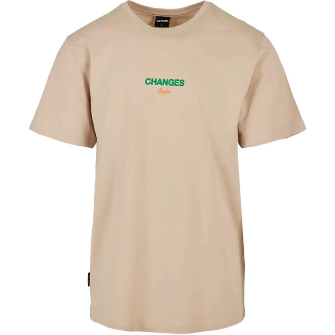Cayler & Sons - Changes Heren T-shirt - L - Beige