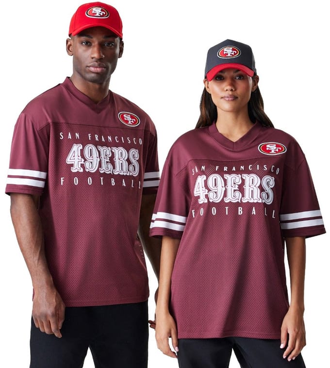 San Francisco 49ers Mesh Shirt New Era NFL