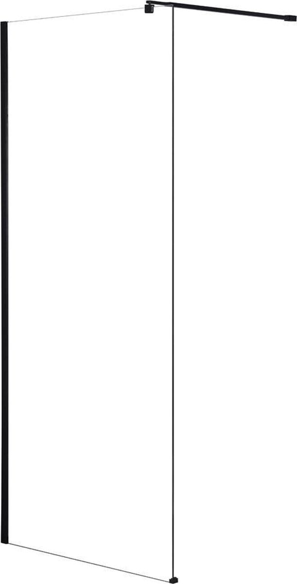 Inloopdouche / Douchewand - Model 11 - 90x200 cm - 8 mm Nano Anti Kalk Veiligheidsglas
