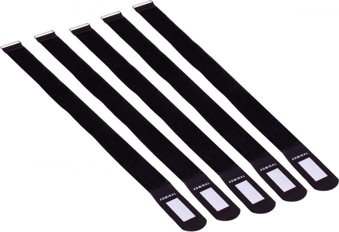 Admiral Cable Wrap 550, Set van 5 stuks, Zwart