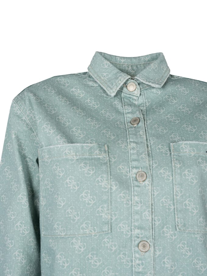 Guess overhemd Tosca Vrouw groen