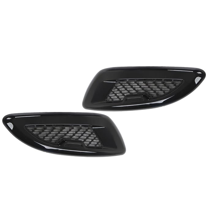 Style Dynamique Noir Brillant Calandre de Capot Évents d'Air Garnitures Additionnelles Remplacement Pour Land Rover Range Rover Evoque L538 12 à black