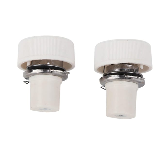Lot de 2 tendeurs de fil à coudre en acier inoxydable 307, facile à utiliser, pour plusieurs applications white