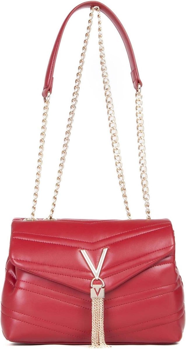 VALENTINO Schoudertas Privilege Flap Bag Rosso Scuro Rood