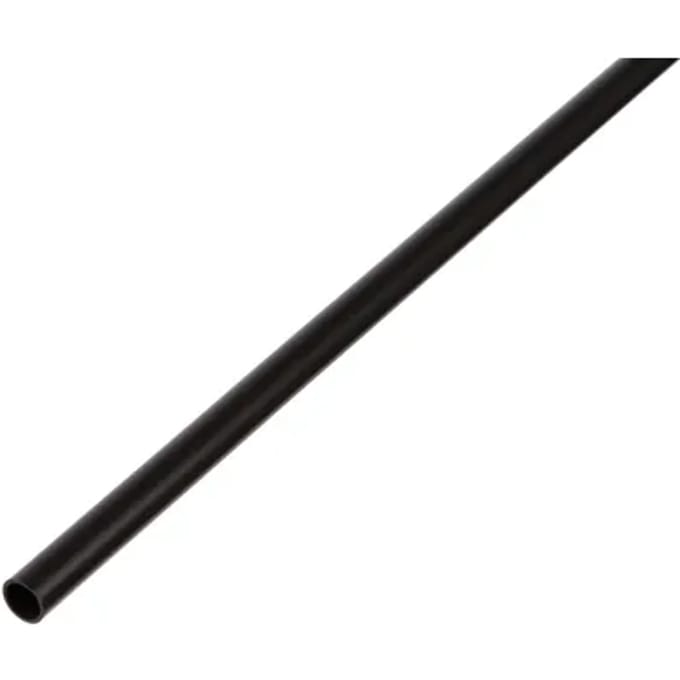 Alberts Ronde Buis - Pvc Zwart - 7x1mm 1m
