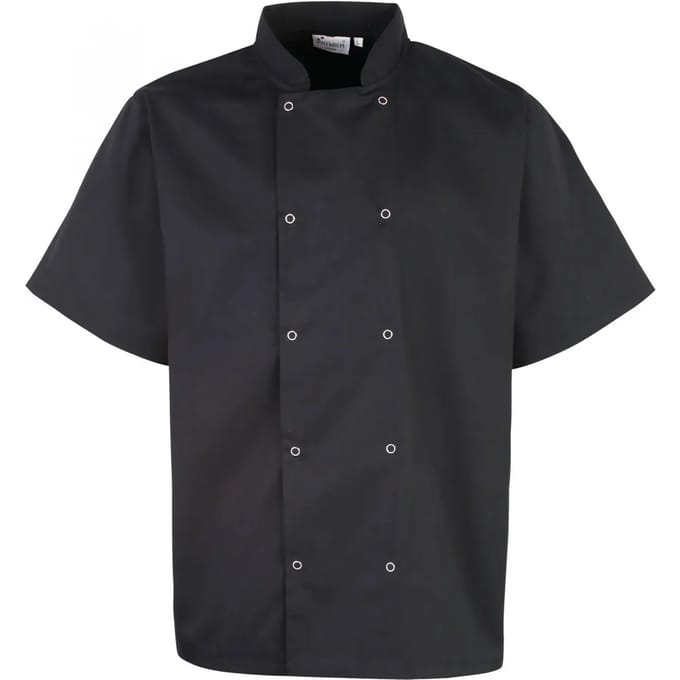 Schort/Tuniek/Werkblouse Unisex S Premier Black 65% Polyester, 35% Katoen
