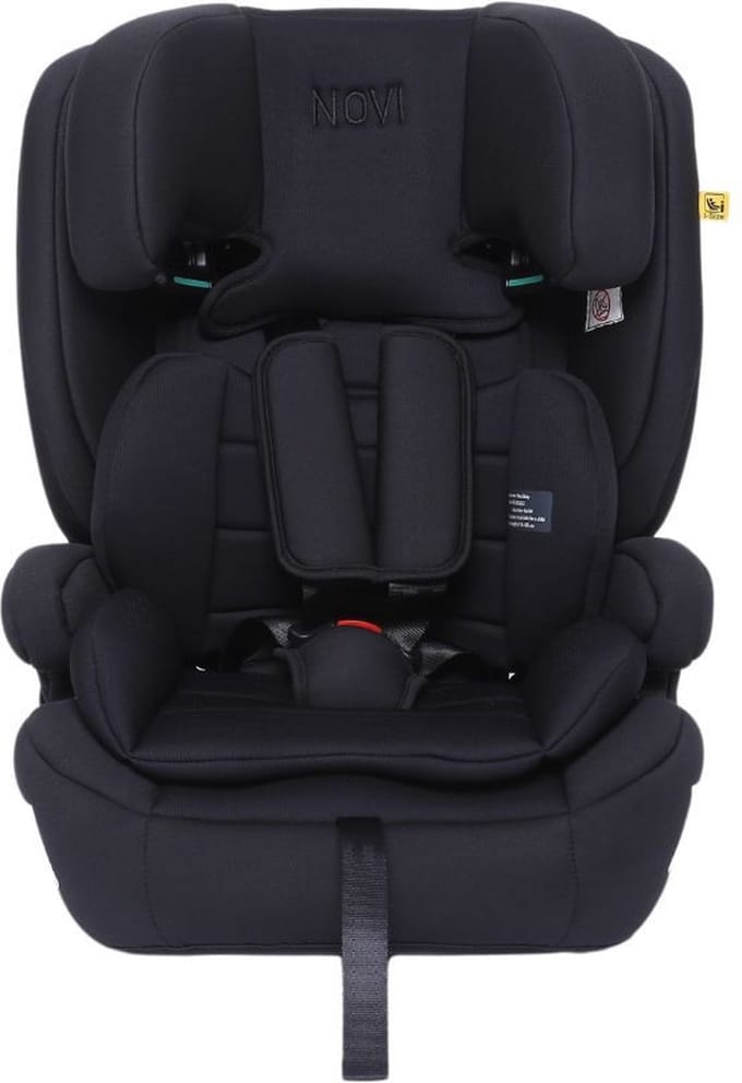 Novi Baby Jules Autostoel - i-Size Gordel - All Black
