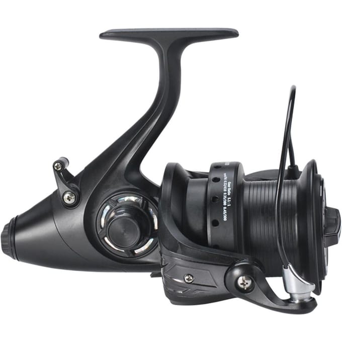 Moulinet Spinning 12 + 1 BB, avec Double frein avant et arrière, pour pêche à la carpe, gauche et droite, Interchangeable 5000 black