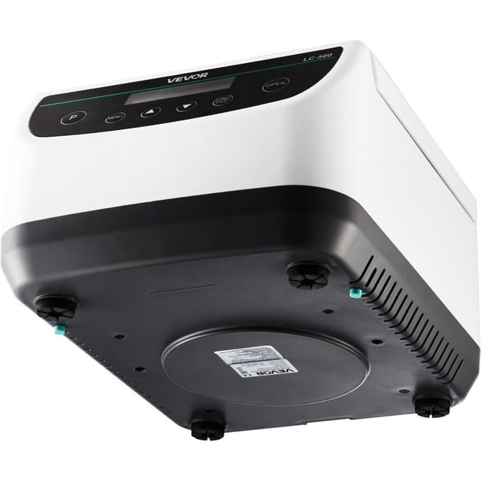 Machine à centrifuger 2/5/10/15 ml Vitesse 500-4000 tr/min avec 1 Rotor et Minuterie