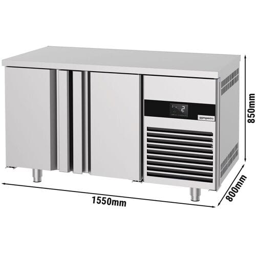 GGM Gastro Bäckereikühltisch PREMIUM - 1550x800mm - mit 2 Türen