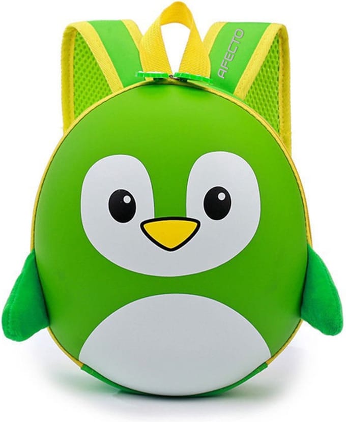 1+1 AFECTO PINGUÏN RUGTAS GROEN| – SCHOOLTAS RUGTAS- RUGZAK-SCHOUDERTAS