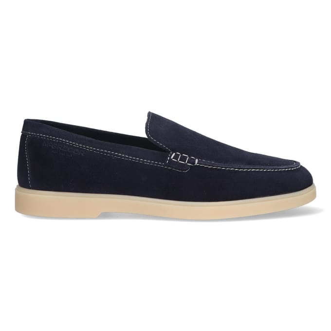 McGregor - Heren Instappers Loafer Lewis Navy - Blauw - Maat 40