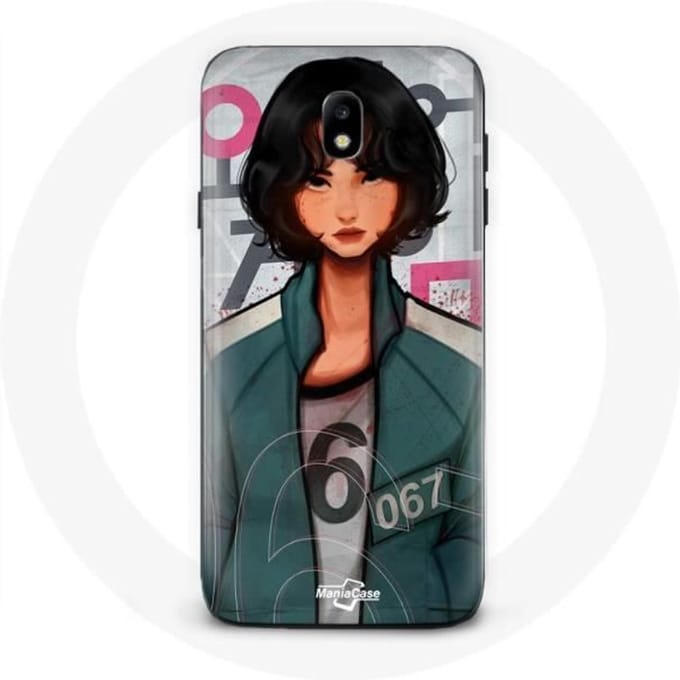 Samsung Galaxy J3 2017 hoesje Squid Game Kang Sae Byeok-serie