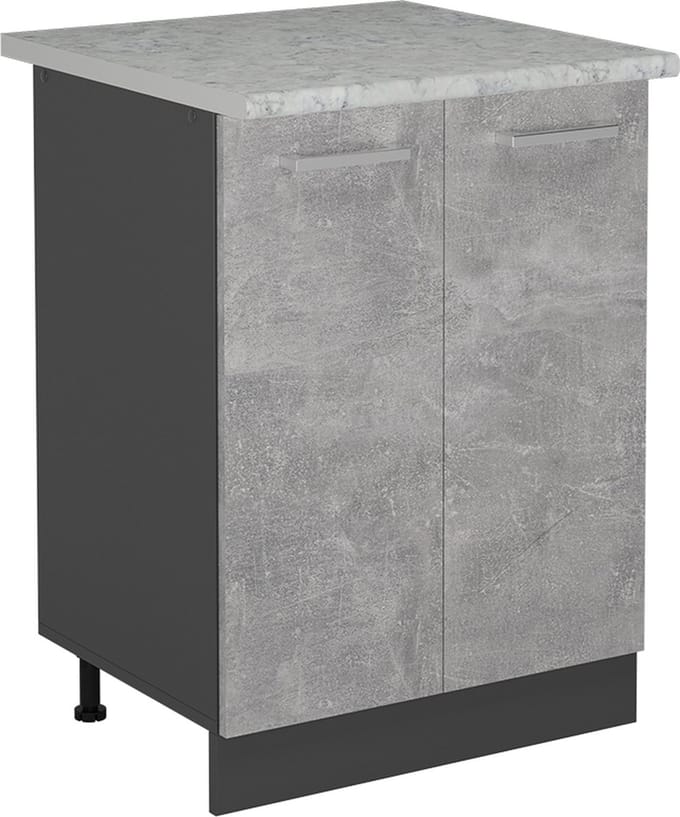 Vicco R-Line Keukenonderkast – 60 cm WB Marmer Beton