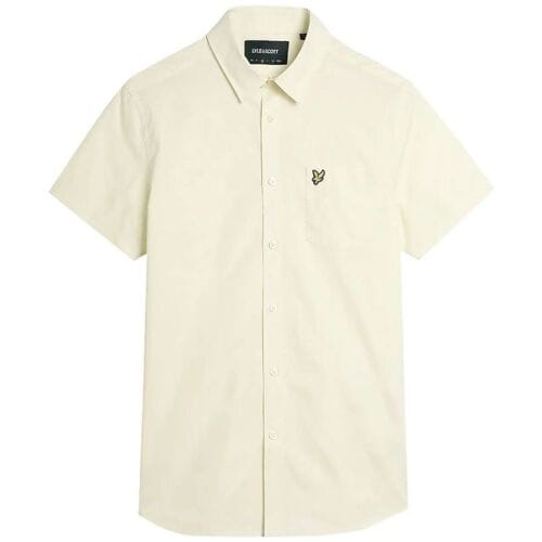 Overhemd Korte Mouw Lyle &amp; Scott SW2216V SHORT SHIRT-X79 SOFT MATCHA
