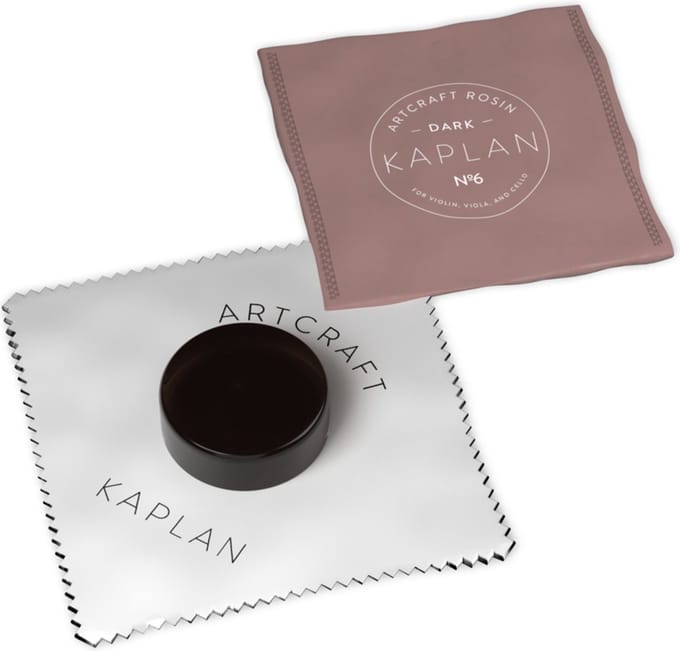 D'Addario KA-CR7 hars voor viool, donker, rond in doek