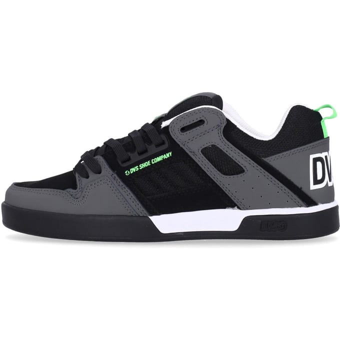 Comanche 2.0+ skateschoenen voor heren, zwart/houtskool/limoennubuck