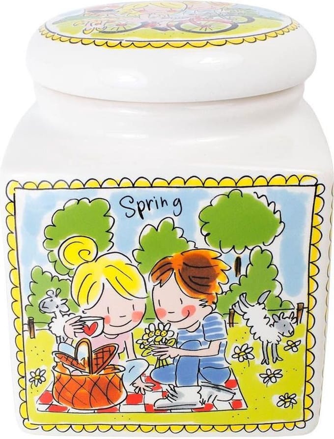 Blond Amsterdam Even Bijkletsen Voorraadpot - Ø 15 cm