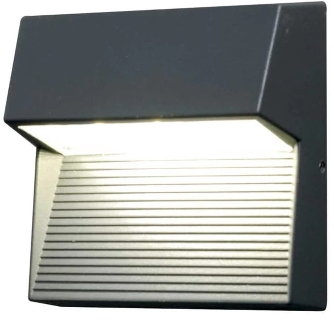 Elstead Lighting LED Wand Buitenlamp Freyr | 6W 3000K 260Lm 830 | Graphite