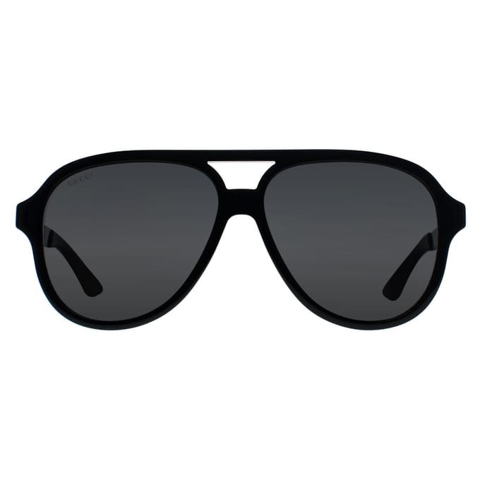 Gucci Aviator Mannen Black Gray GG0688S