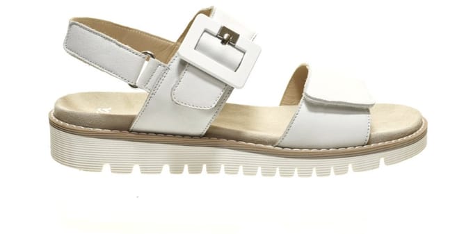 Ara Sandalen Kent Wit Leder maat 40