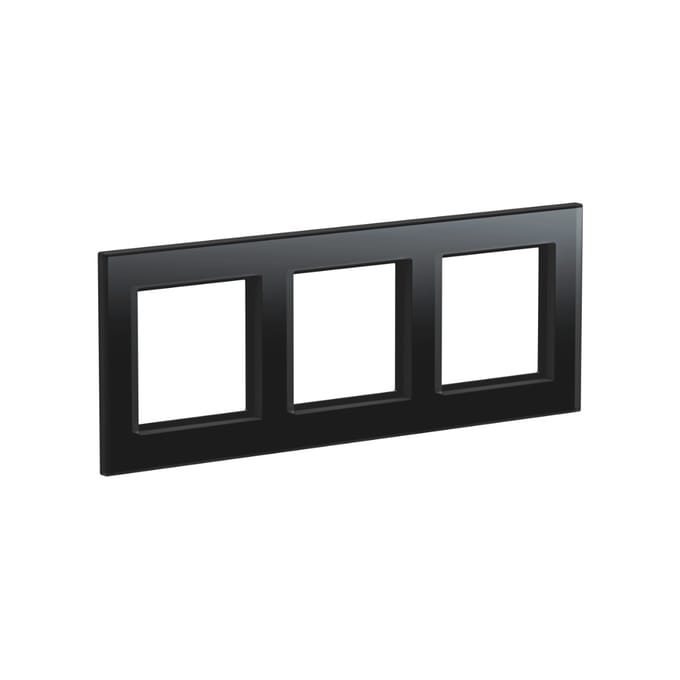 Homematic IP Glas - Afdekraam - 3-voudig - Zwart