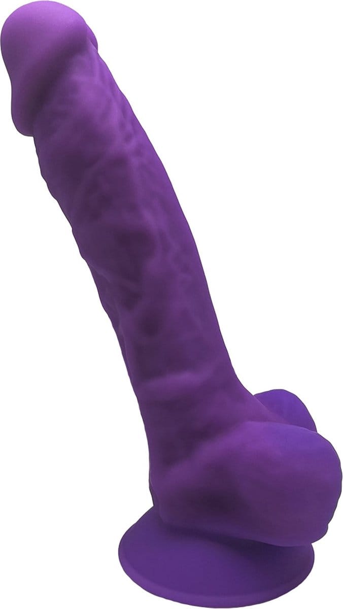 SILEXD - Realistische Dildo - 17,6 x 3,5 cm - Paars