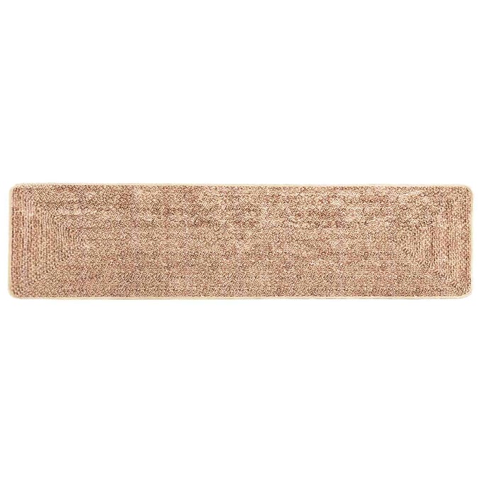 vidaXL - Tapijt - Runner - MARSA - Geel - 80 - x - 450 - cm - Polyester - en - PVC