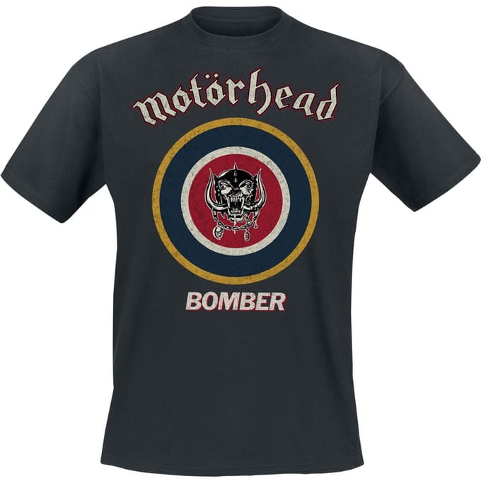 Motörhead T-shirt - Bomber Target - S tot 5XL - voor Mannen - zwart