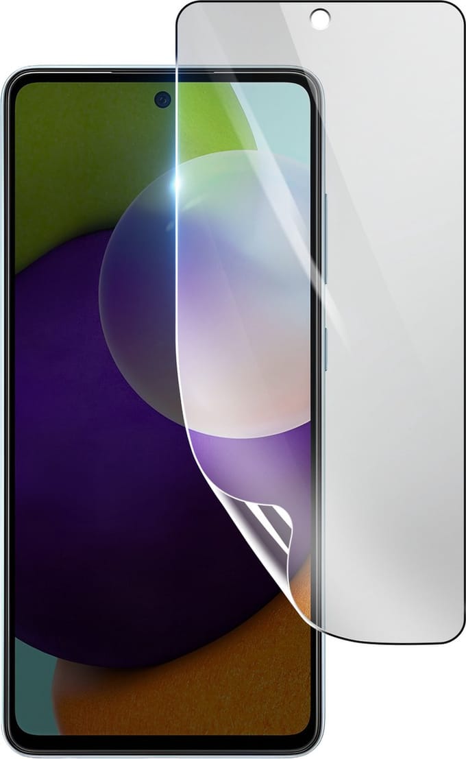 3mk, Geschikt voor Samsung Galaxy A52, Schokbestendige Hydrogel Screenprotector, Transparant