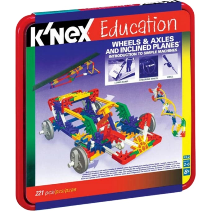 K’NEX Education Wielen & Assen Bouwset – 221 Stuks