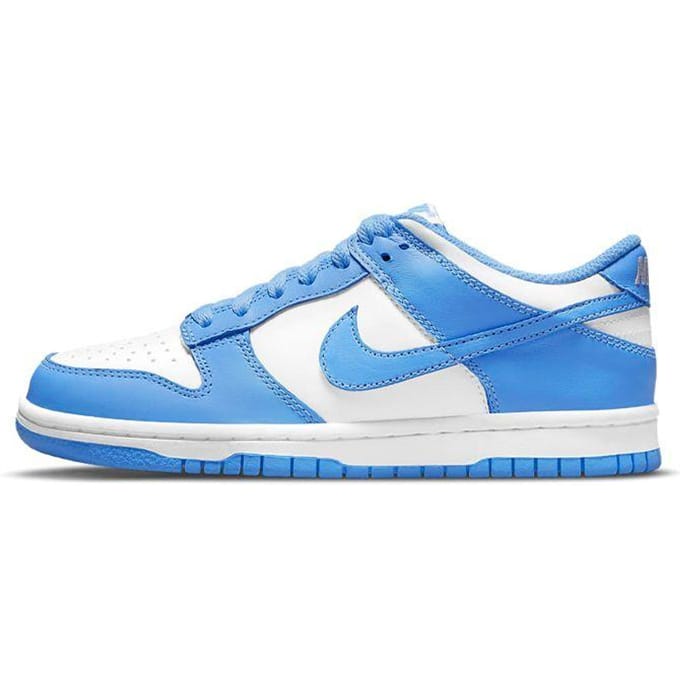 Nike Dunk Low GS University Blue Kindersneakers Wit CW1590-103 36.5