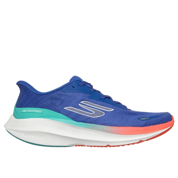Skechers SKX Aero Spark, Mannen, Blauw, Hardloopschoenen, maat: 46