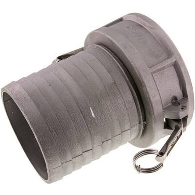 Camlock DN 120 (5'') Koppeling Aluminium met slangpilaar (127 mm) Type C MIL-C-27487