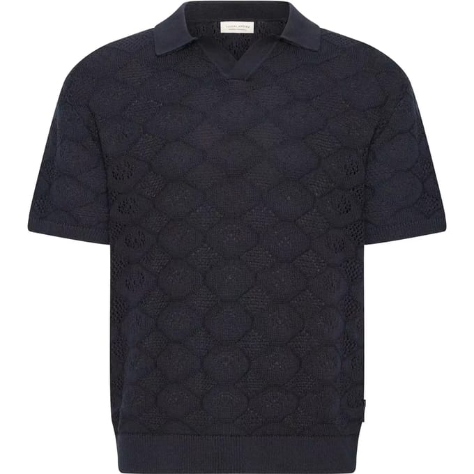 slim fit poloshirt in brei-look model 'Angvig'