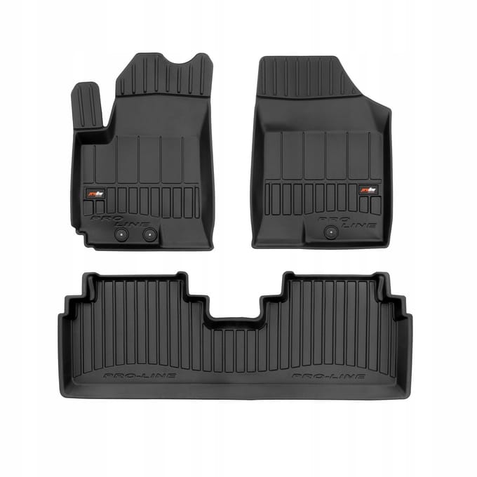 FROGUM Proline – Automatten Set + Kofferbakmat – Geurloos TPE – KIA Venga (2009-2019)