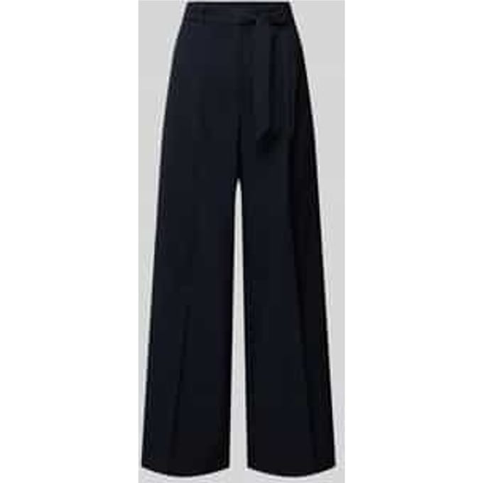 Wide leg broek met Strikceintuur