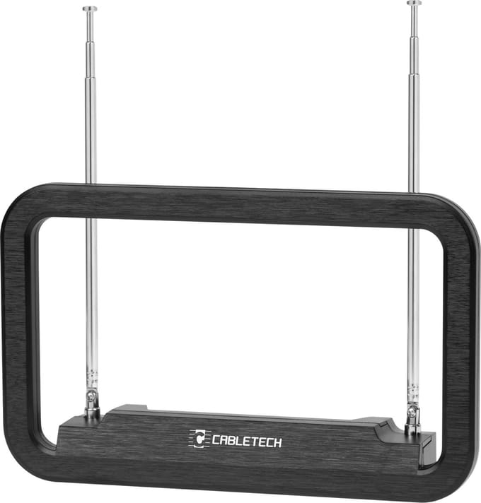 Cabletech - Binnenantenne - DVB-T2 TV DAB+ FM - Actief - LTE-filter